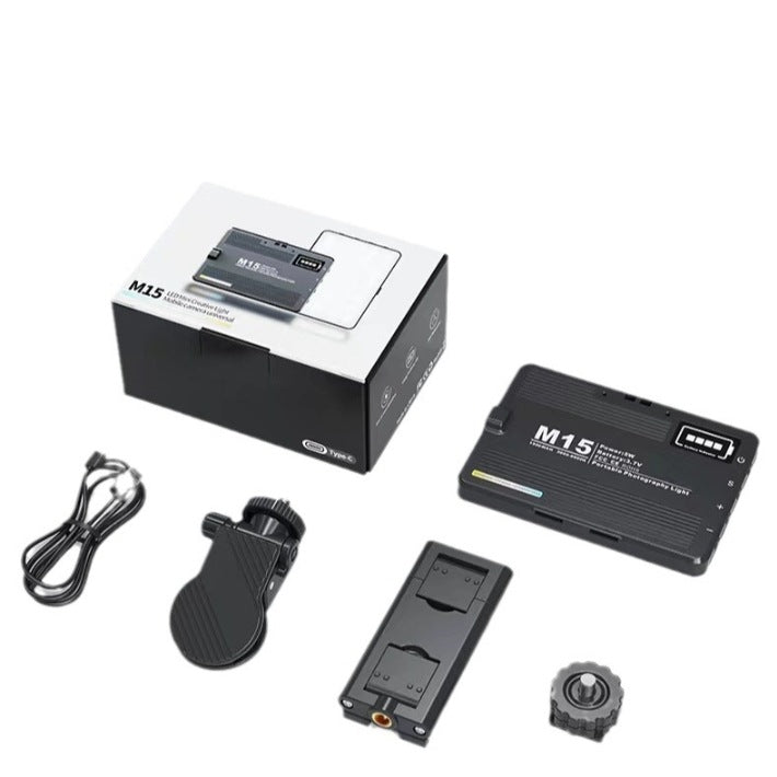 LED Video Light — 2500K‑9000K Bi‑Color with 20 Effects