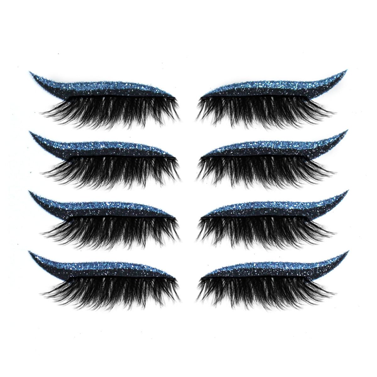 Self-Adhesive Eyeliner Stickers for Fast Glitter Looks