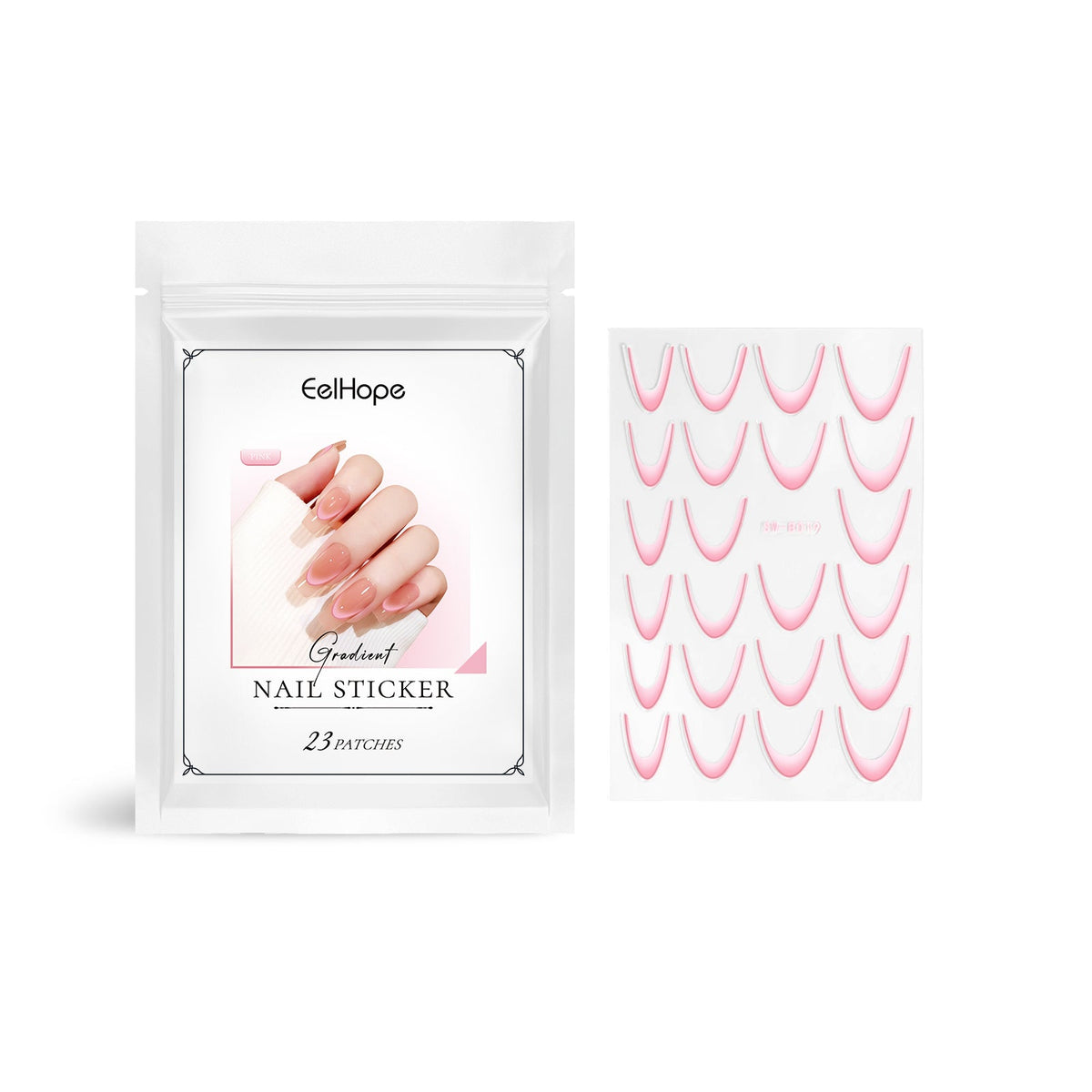 French Gradient Nail Stickers - Salon Ombre in Seconds