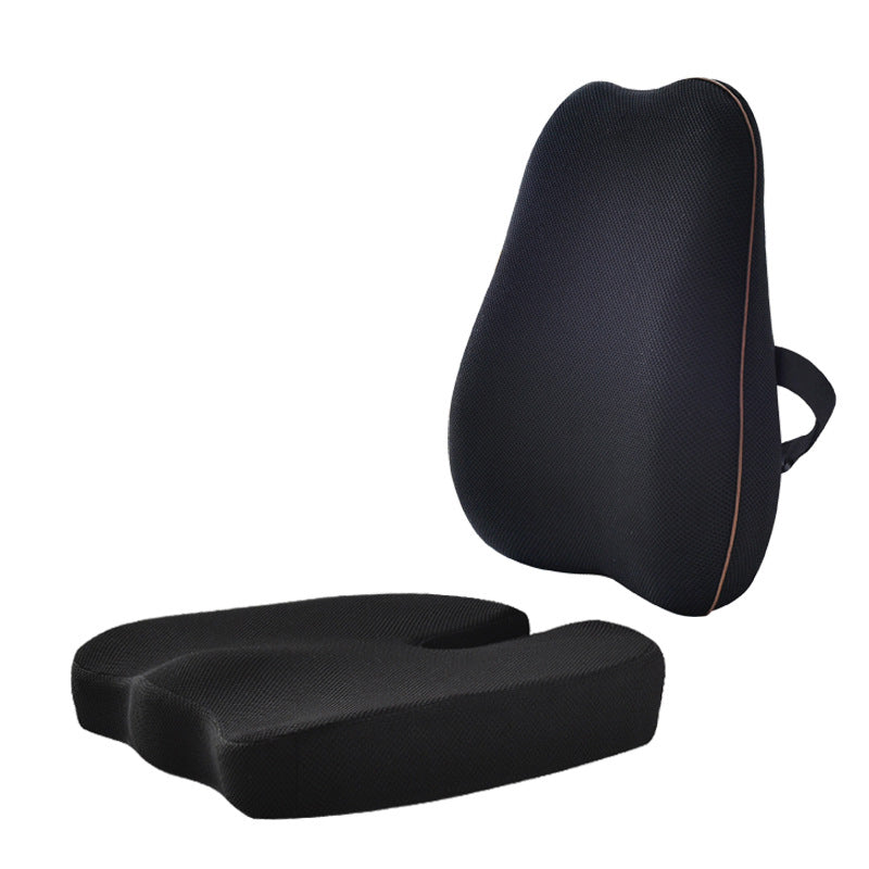 Lumbar Support Cushion for Office Chair — Memory Foam Back