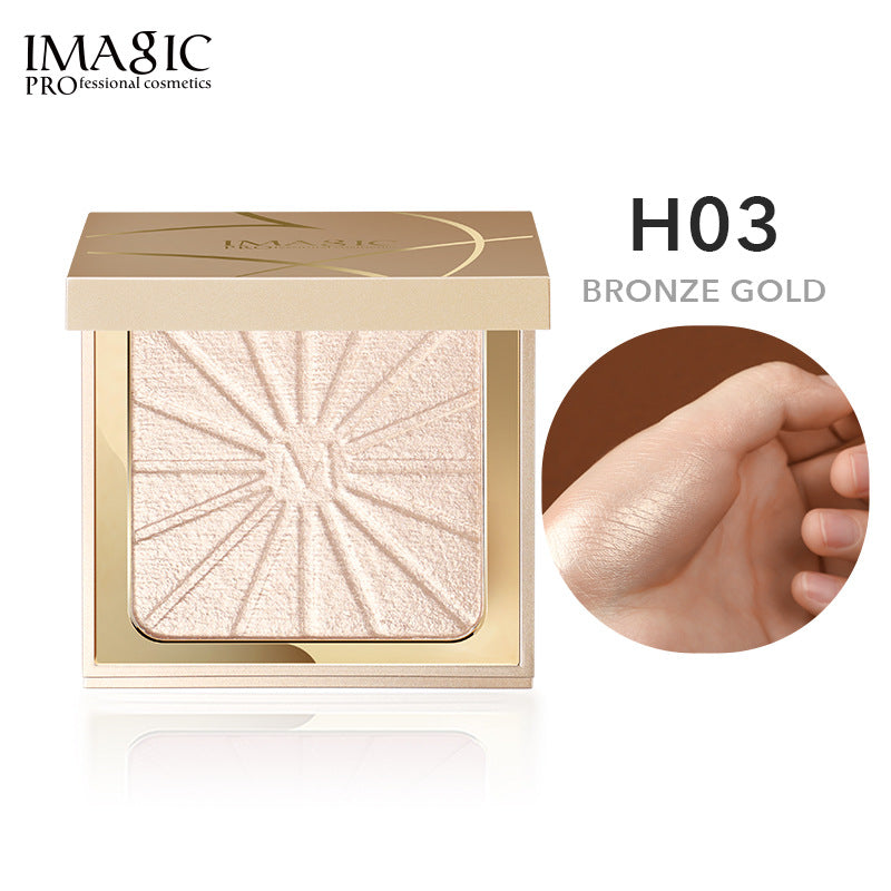 Monochrome Blush Highlighter Compact for Luminous Color