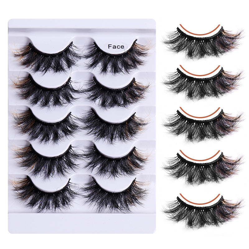 Colorful False Eyelashes for Dramatic Eye Makeup Looks