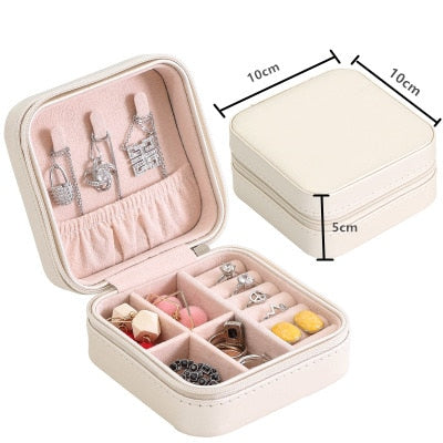 Jewelry Travel Case — Tangle‑Free Organization in Cream