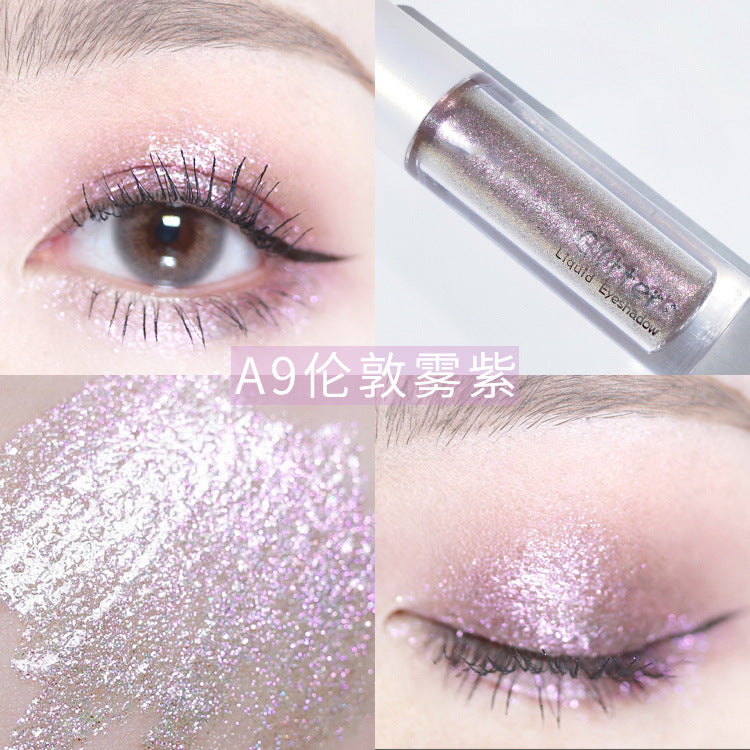 Liquid Glitter Eyeshadow for Instant Starry Eye Looks