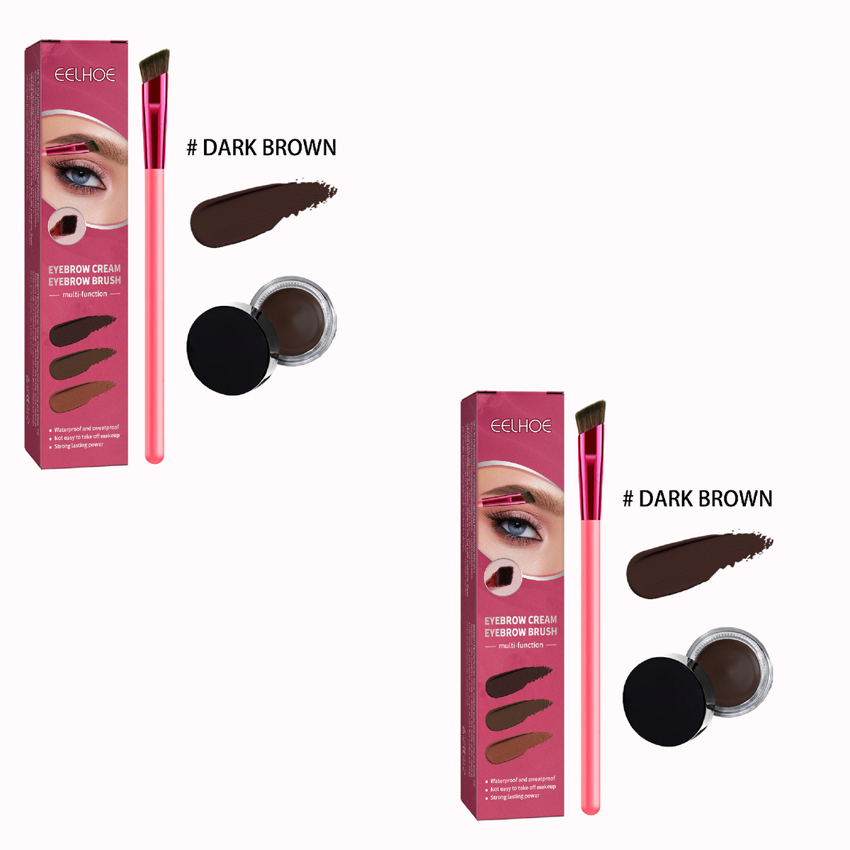 Eyebrow Cream Set — Natural-Looking Brow Definition