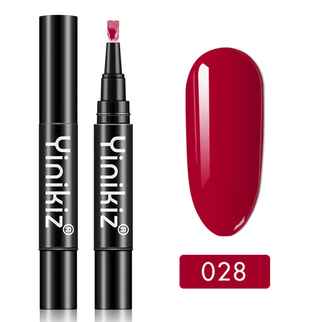 Gel Nail Polish Pen for Glossy Salon-Style Nail Looks