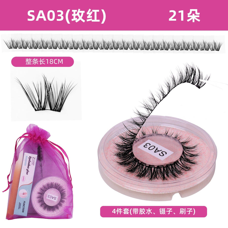 False Eyelashes Set for Custom Natural to Dramatic Looks