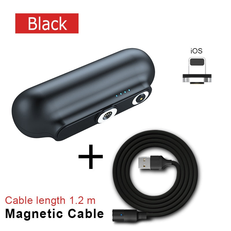 Magnetic Power Bank 2600mAh — Featherlight iPhone Emergency