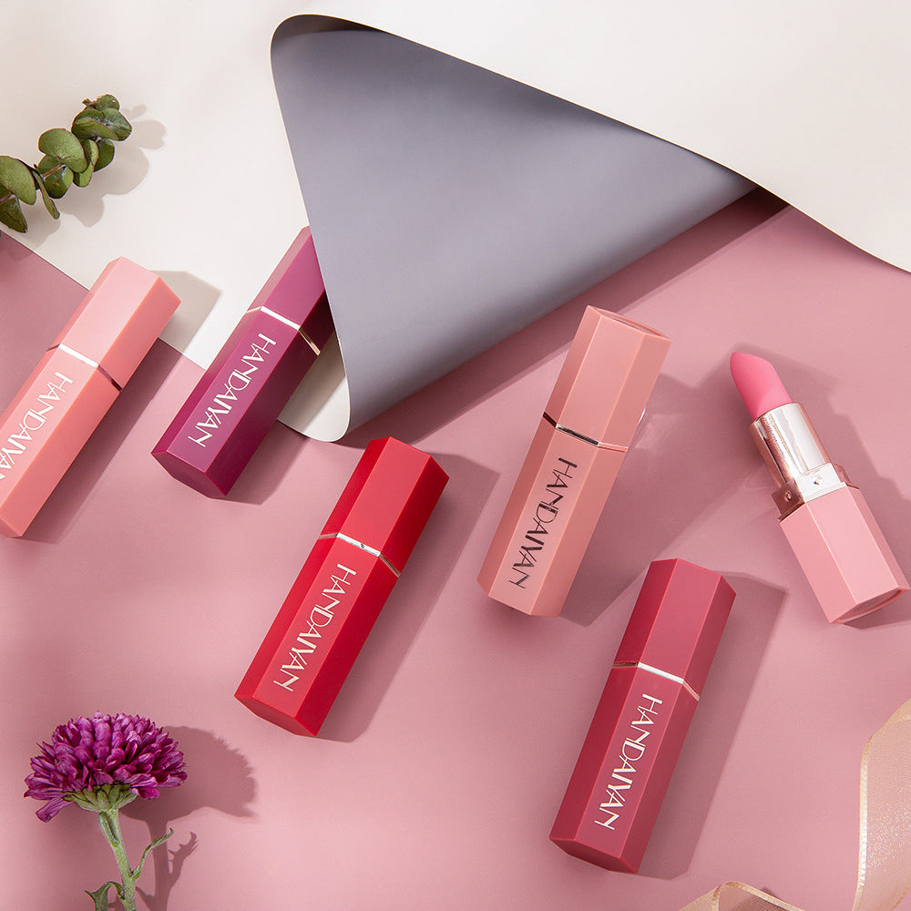 Matte Lipstick | Long-Lasting Color in Four Shades