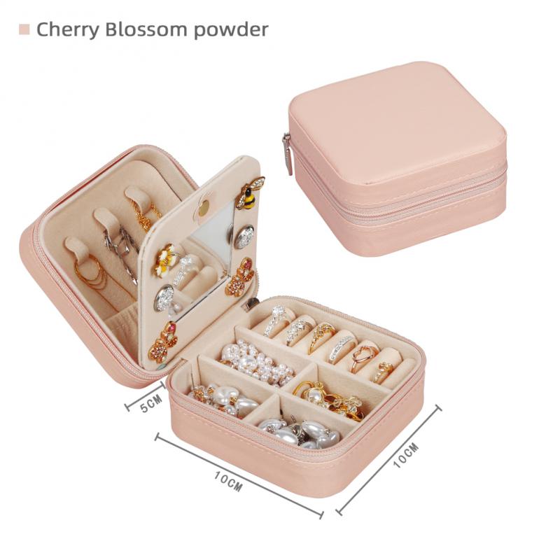 Travel Leather Jewelry Box — Tangle-Free Organization