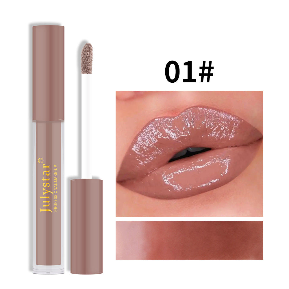 Pearlescent Lip Glaze for High-Shine Moisturized Lips