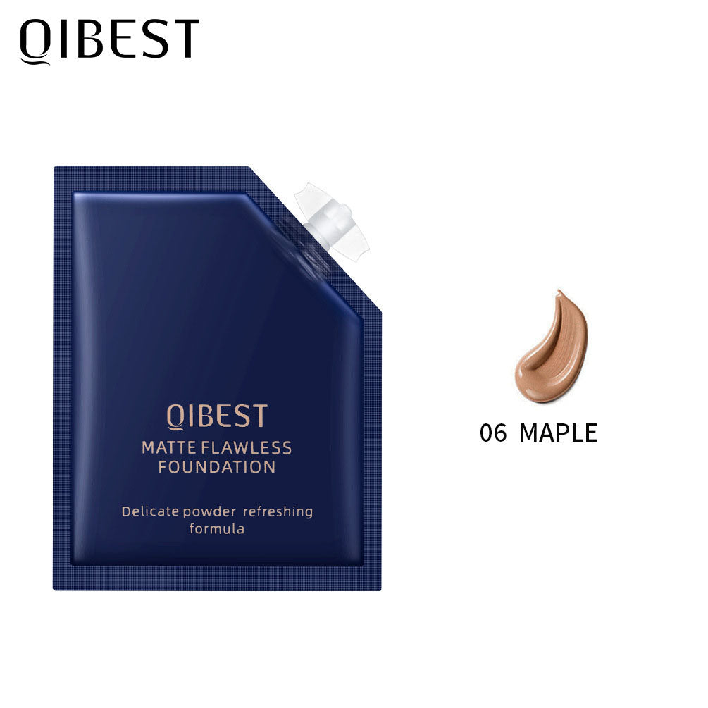 Portable Matte Liquid Foundation for Smooth Coverage