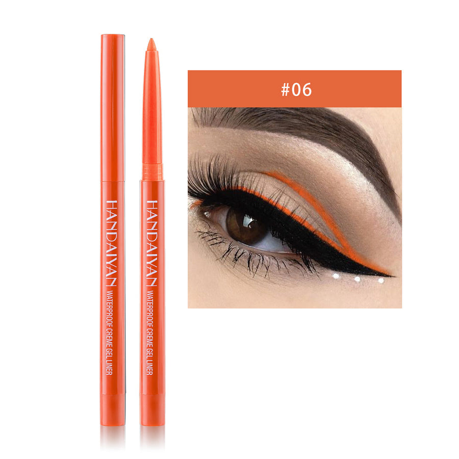20-Color Waterproof Colorful Eyeliner Pen Set for Looks