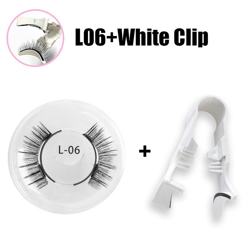 Magnetic False Eyelashes — Natural Thick & Long Look, No Glue