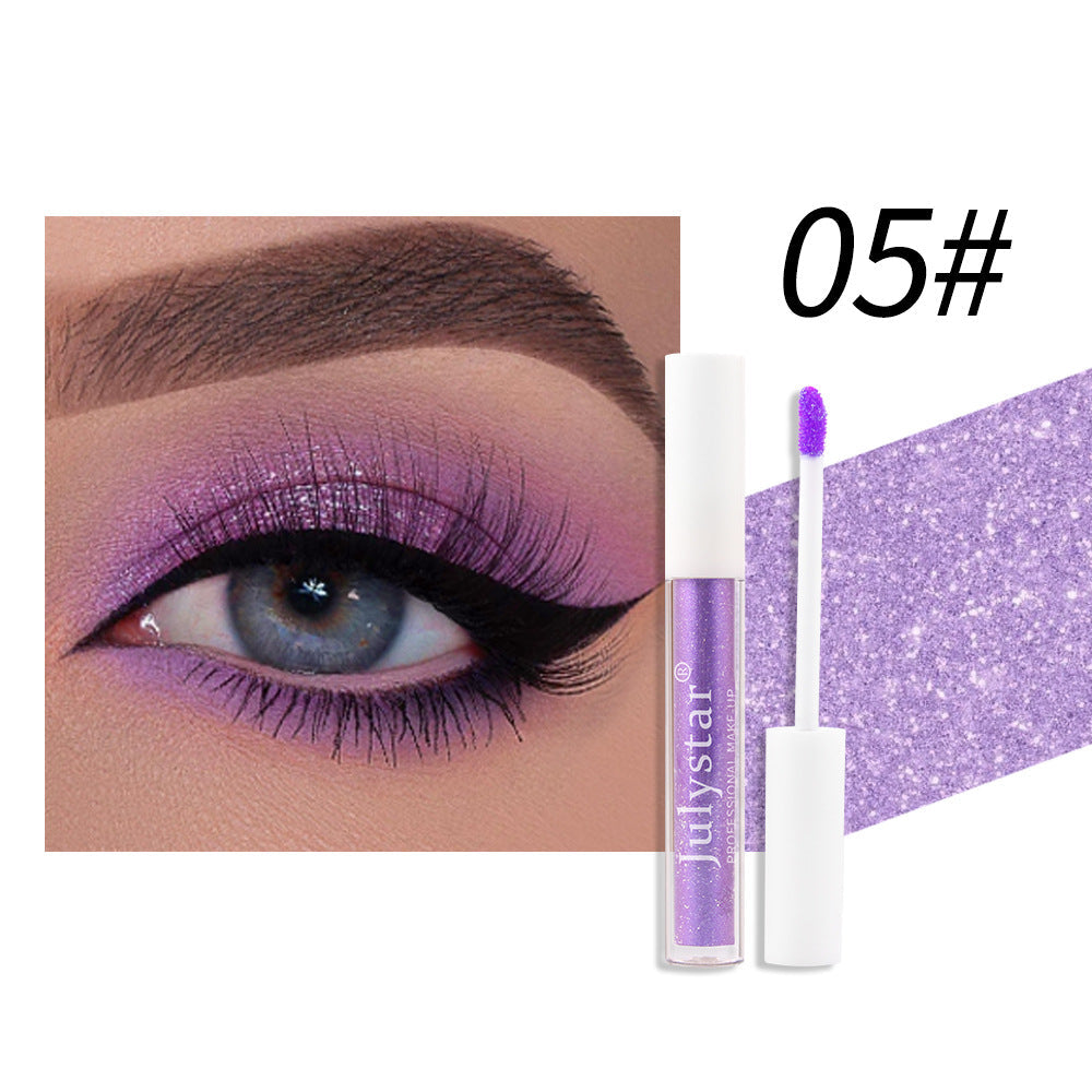 Liquid Eyeshadow Makeup for Sparkling Colorful Looks