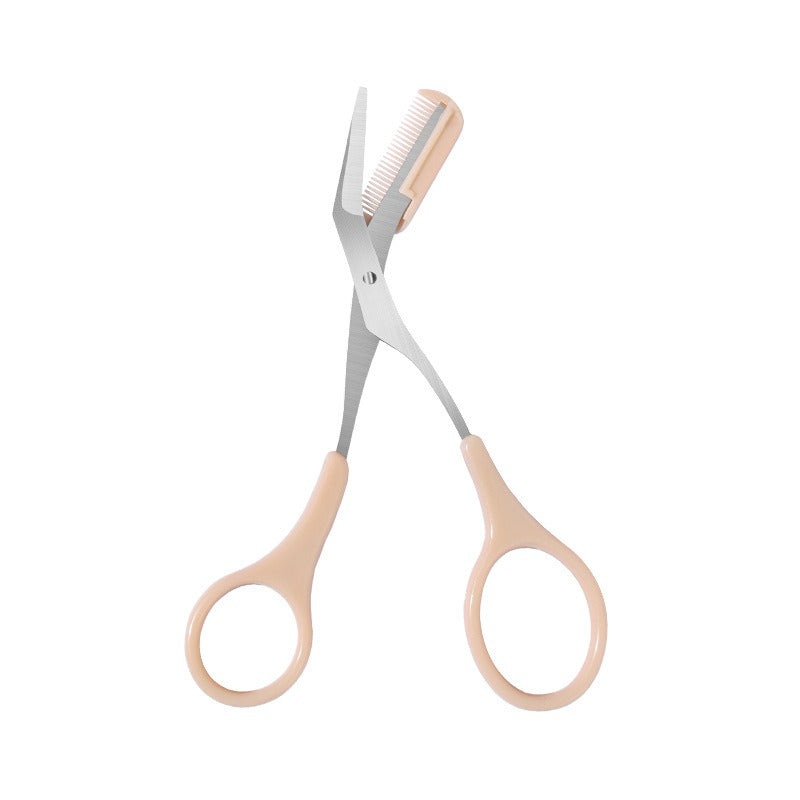 Eyebrow Scissors with Comb for Precise Brow Trimming