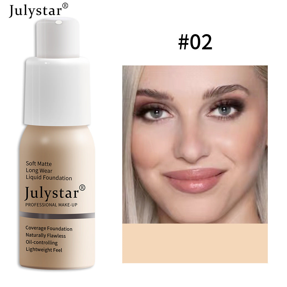 Liquid Foundation Concealer for Lightweight Soft Matte