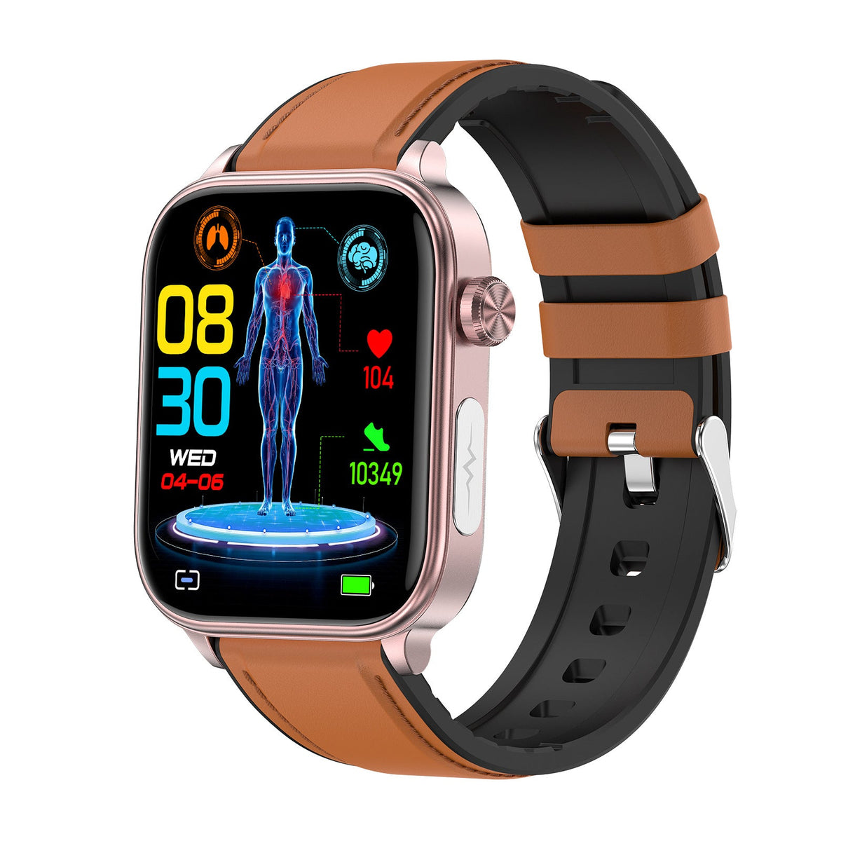 Smartwatch with ECG & Non-Invasive Glucose — ET570 Health