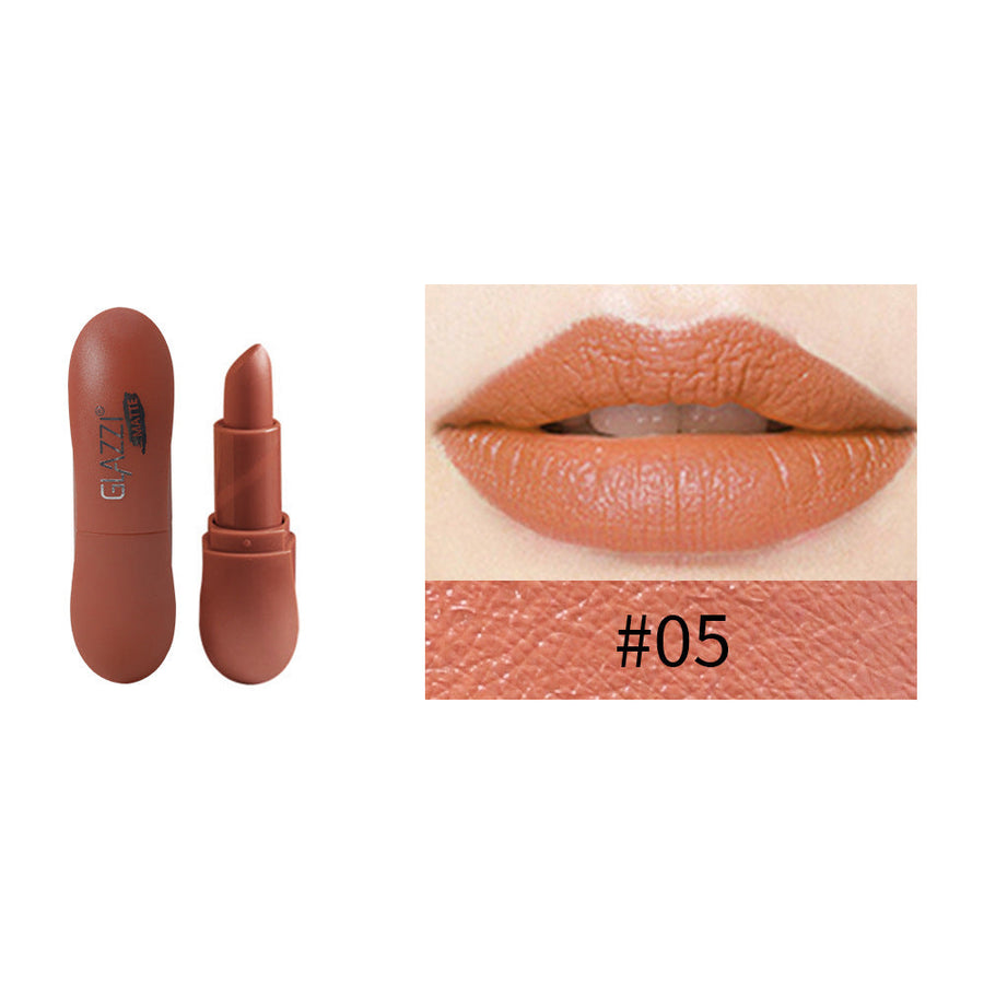 12-Color Matte Lipstick Set for Long-Lasting Color