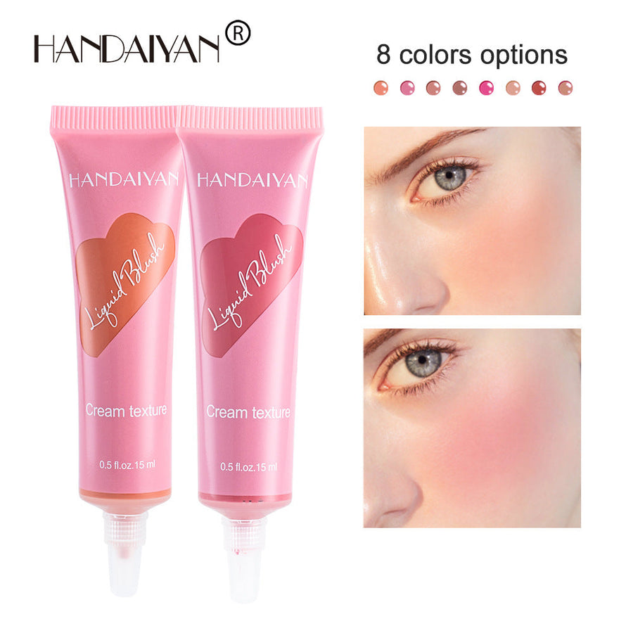 Liquid Blush Makeup for Naturally Flushed, Matte Cheeks