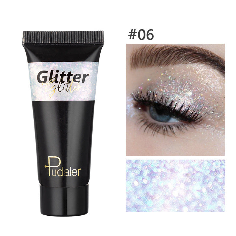 Liquid Glitter Eyeshadow for High-Flash Stage Looks