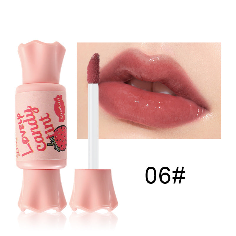 Lip Glaze Tint Makeup for Glossy Everyday Candy Color