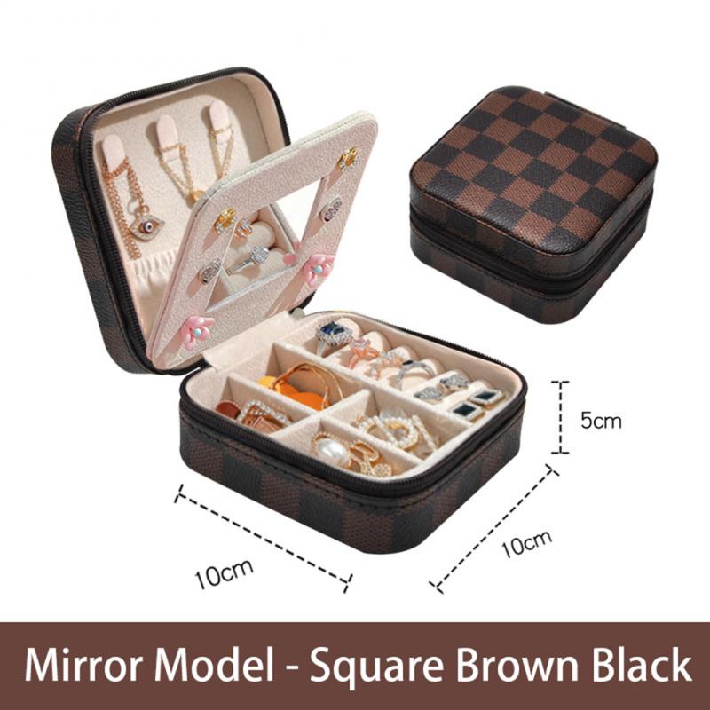 Travel Leather Jewelry Box — Tangle-Free Organization