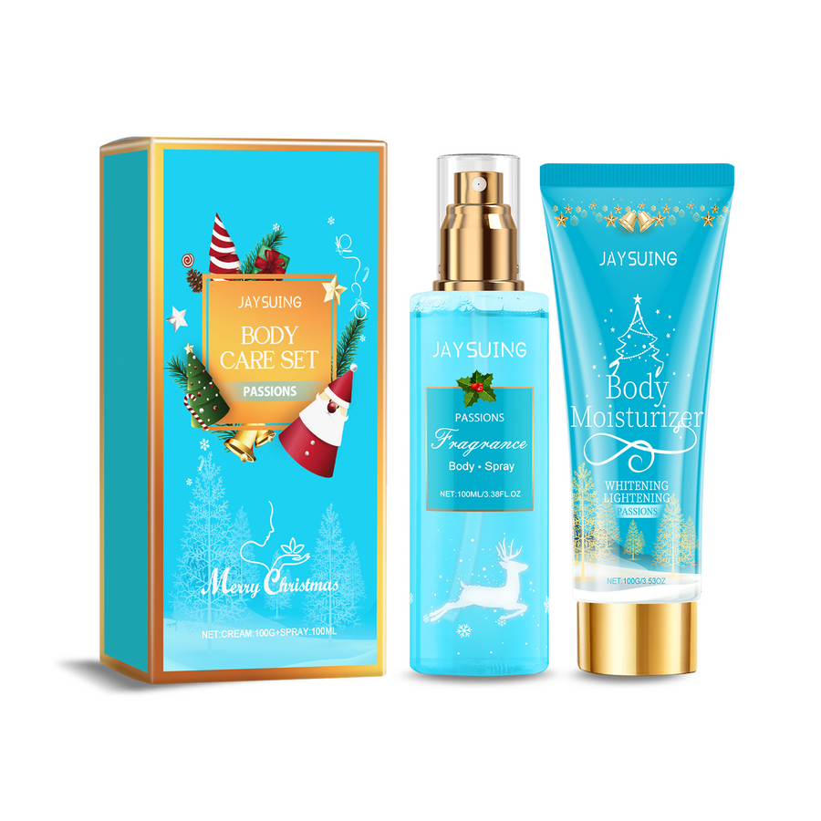 Christmas Body Care Gift Set for Soft, Scented Skin