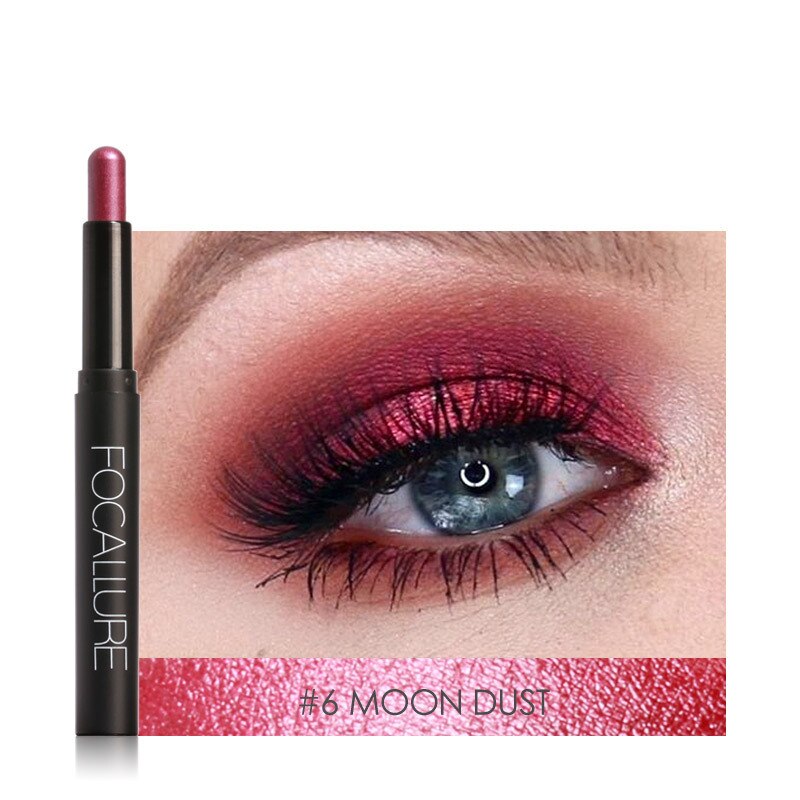 12-Color Shimmer Eyeshadow Pencil Set for Quick Looks