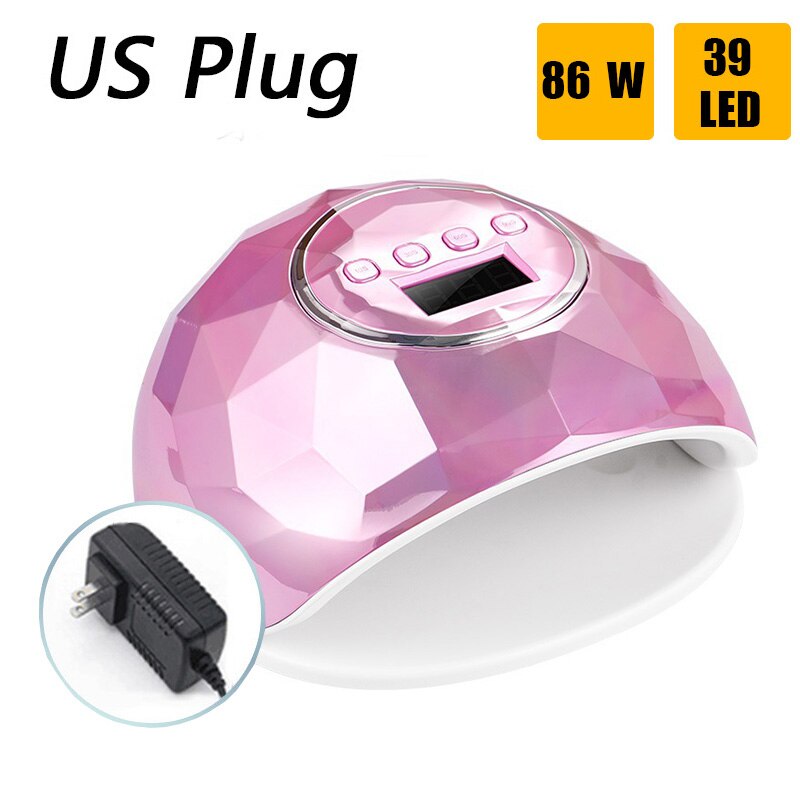 86W UV LED Nail Lamp — Professional Gel Curing in 10 Seconds
