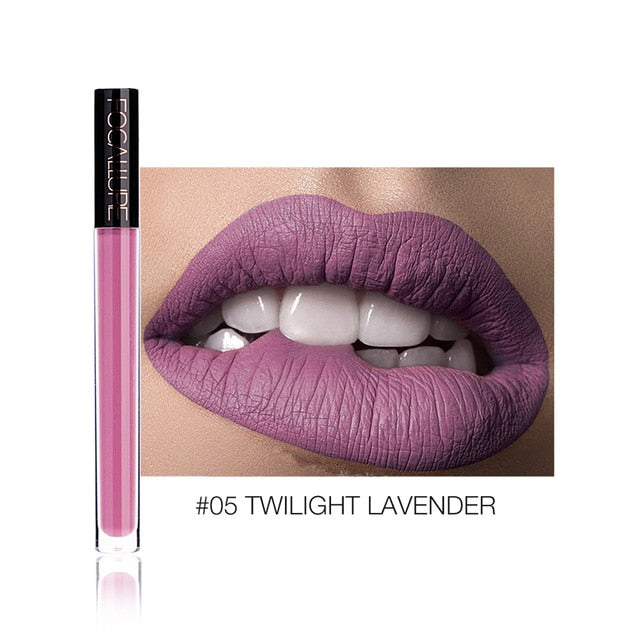 Liquid Lipstick Matte Color, Waterproof Kiss-Proof Wear