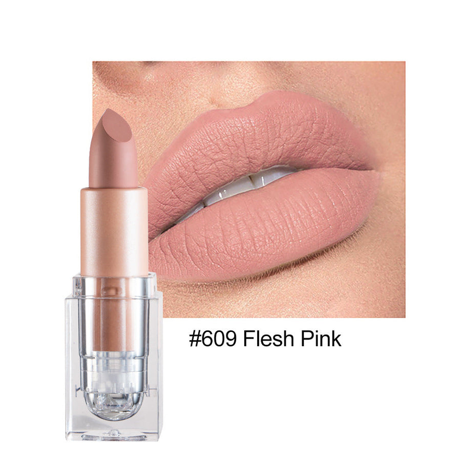 Ice Cube Matte Lipstick Set: Wearable Nude-to-Red Shades