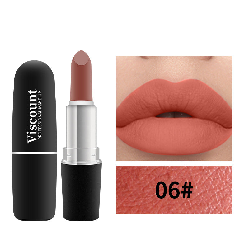 Fog Matte Lipstick 12 Shades Moisturizing Bullet Color