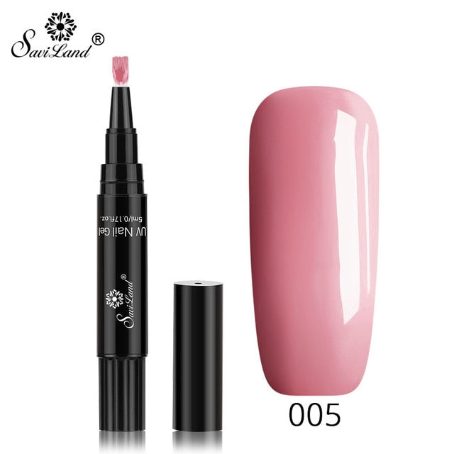 3‑in‑1 Gel Nail Pen — 60 Colors, Salon‑Quality Manicure
