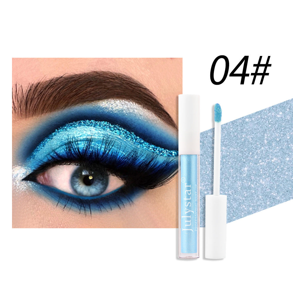 Liquid Eyeshadow Makeup for Sparkling Colorful Looks