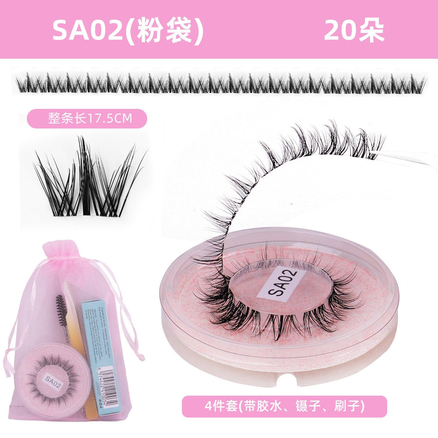 False Eyelashes Set for Custom Natural to Dramatic Looks