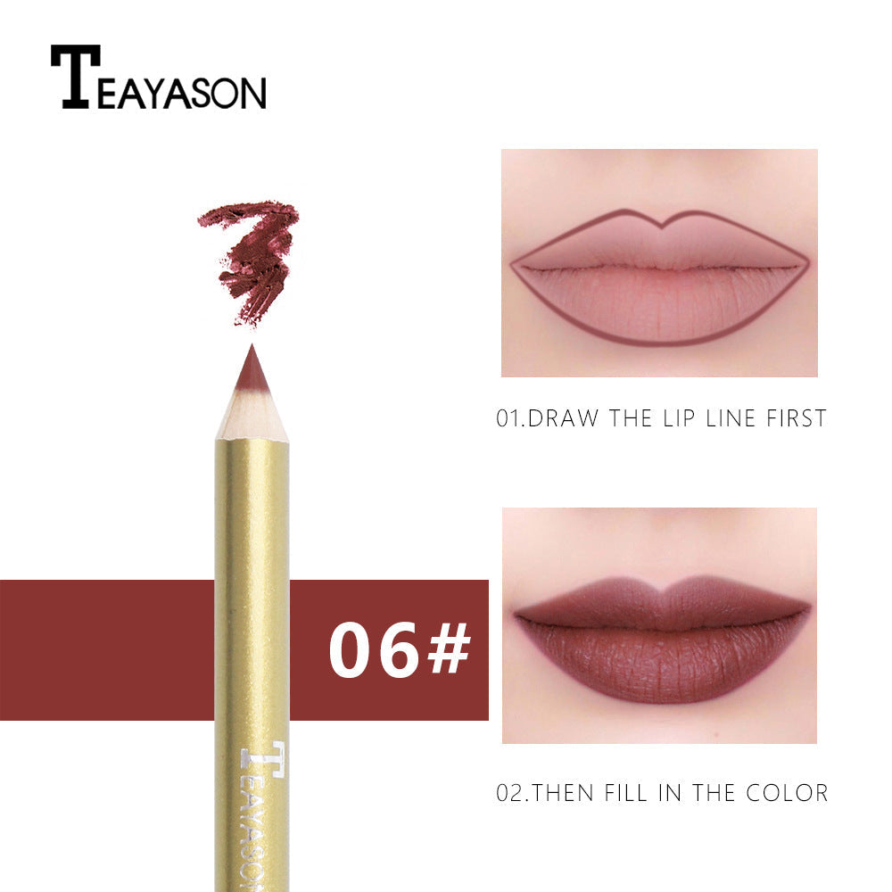 Lip Liner: Waterproof Matte Color for Defined, Lasting Lips