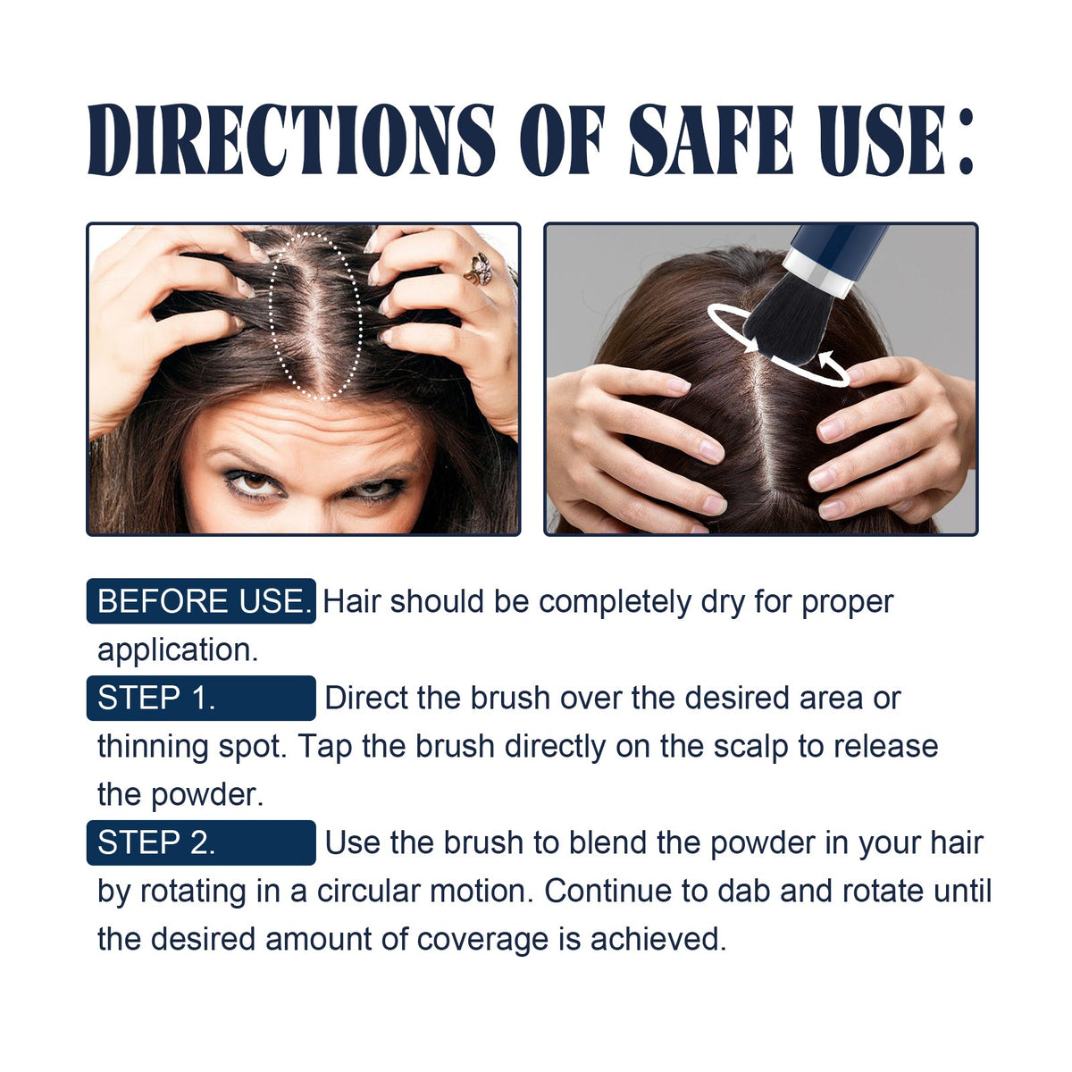 Hair Fibers for Thinning Hairlines, Fuller-Looking Roots
