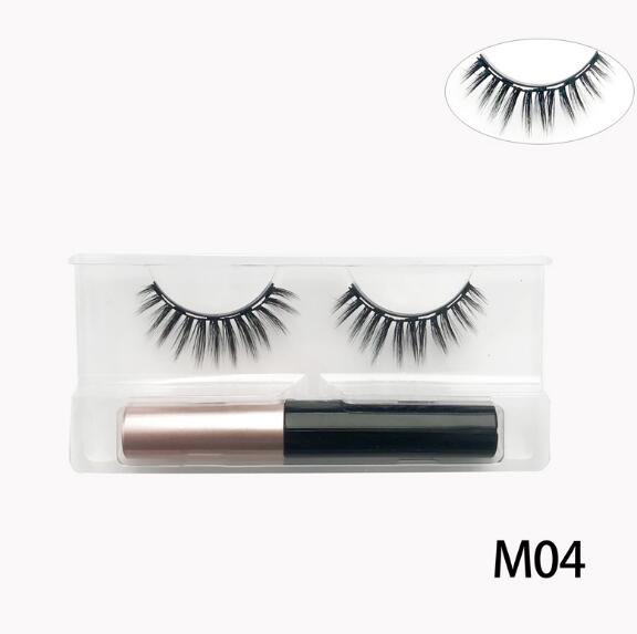 3D Magnetic Eyelashes With Long-Lasting Eyeliner