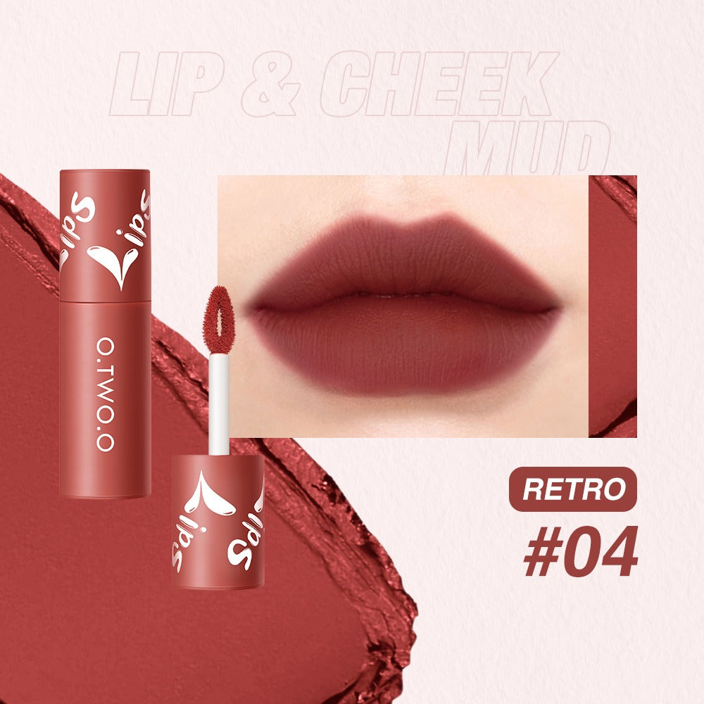 Lip And Cheek Tint With Soft-Focus Velvet Matte Color