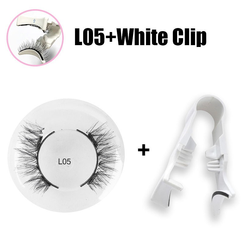 Magnetic False Eyelashes — Natural Thick & Long Look, No Glue