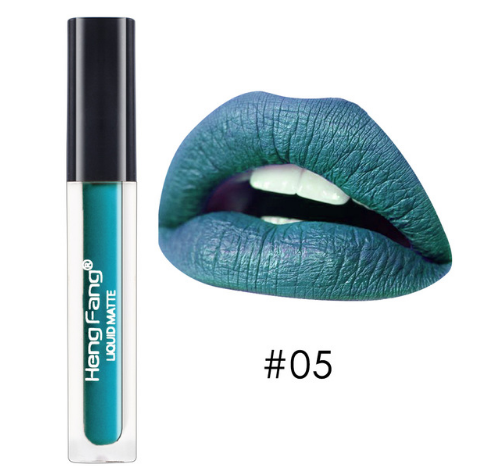 Waterproof Matte Liquid Lipstick – 20 Vivid Shades