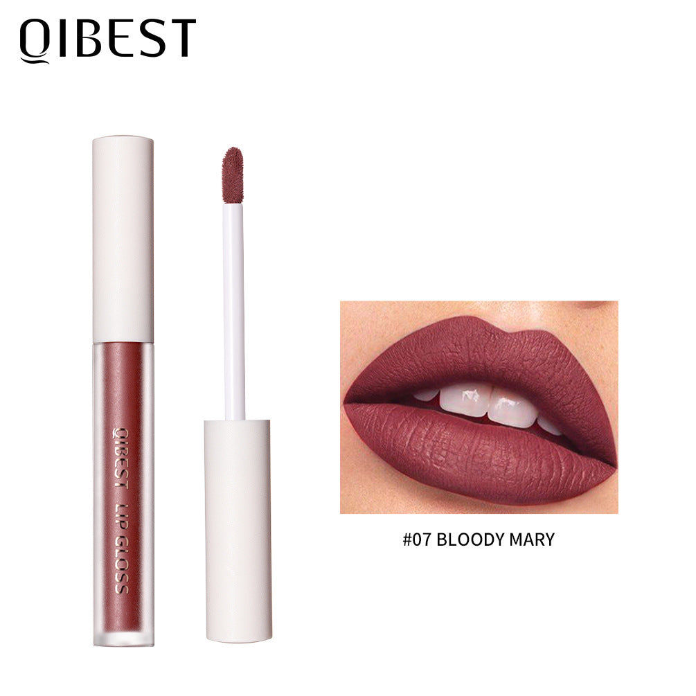 Velvet Matte Lip Gloss for Smooth, Non-Transfer Color
