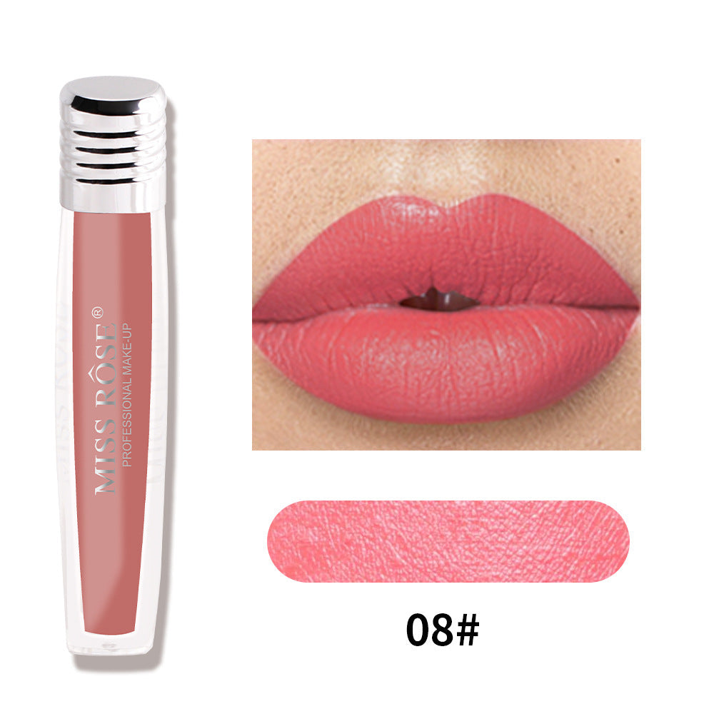 Liquid Matte Lip Gloss - 16 Shades, Velvet Color Finish