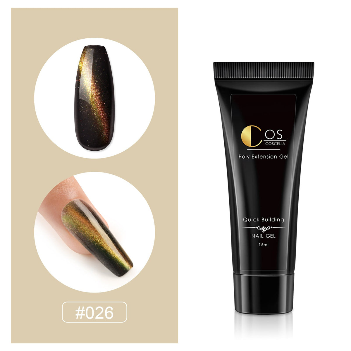 Painless Fast Crystal Extension Glue Cat Eye Manicure Photot