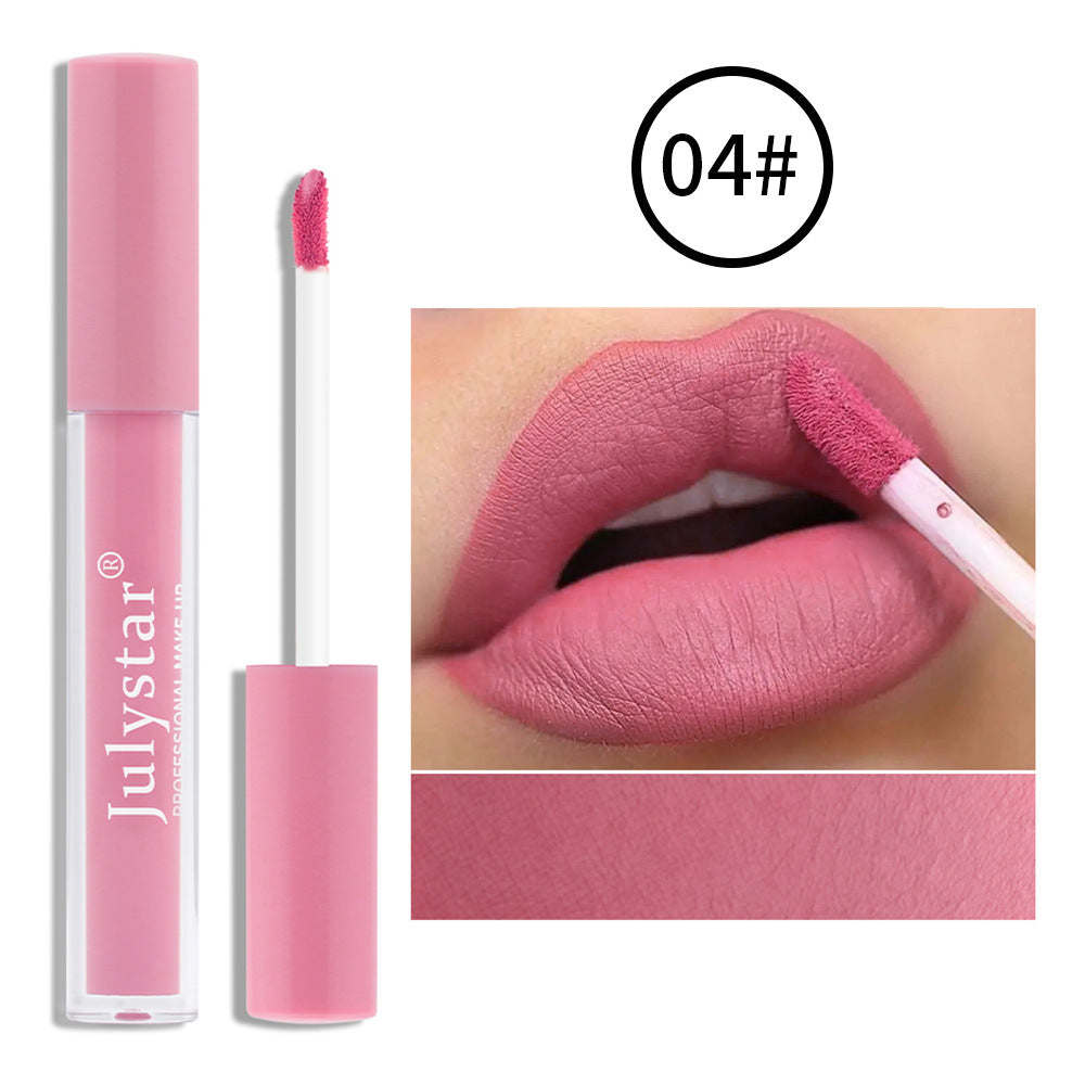 Matte Lip Glaze – Soft-Focus Velvet Finish Lip Color
