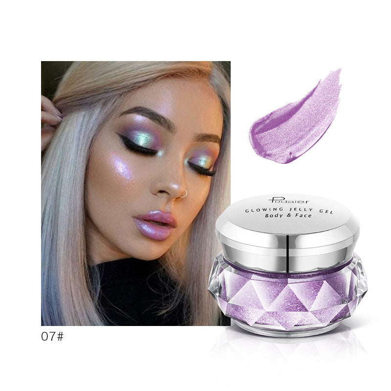 Jelly Gel Face Highlighter for a Reflective Mermaid Glow