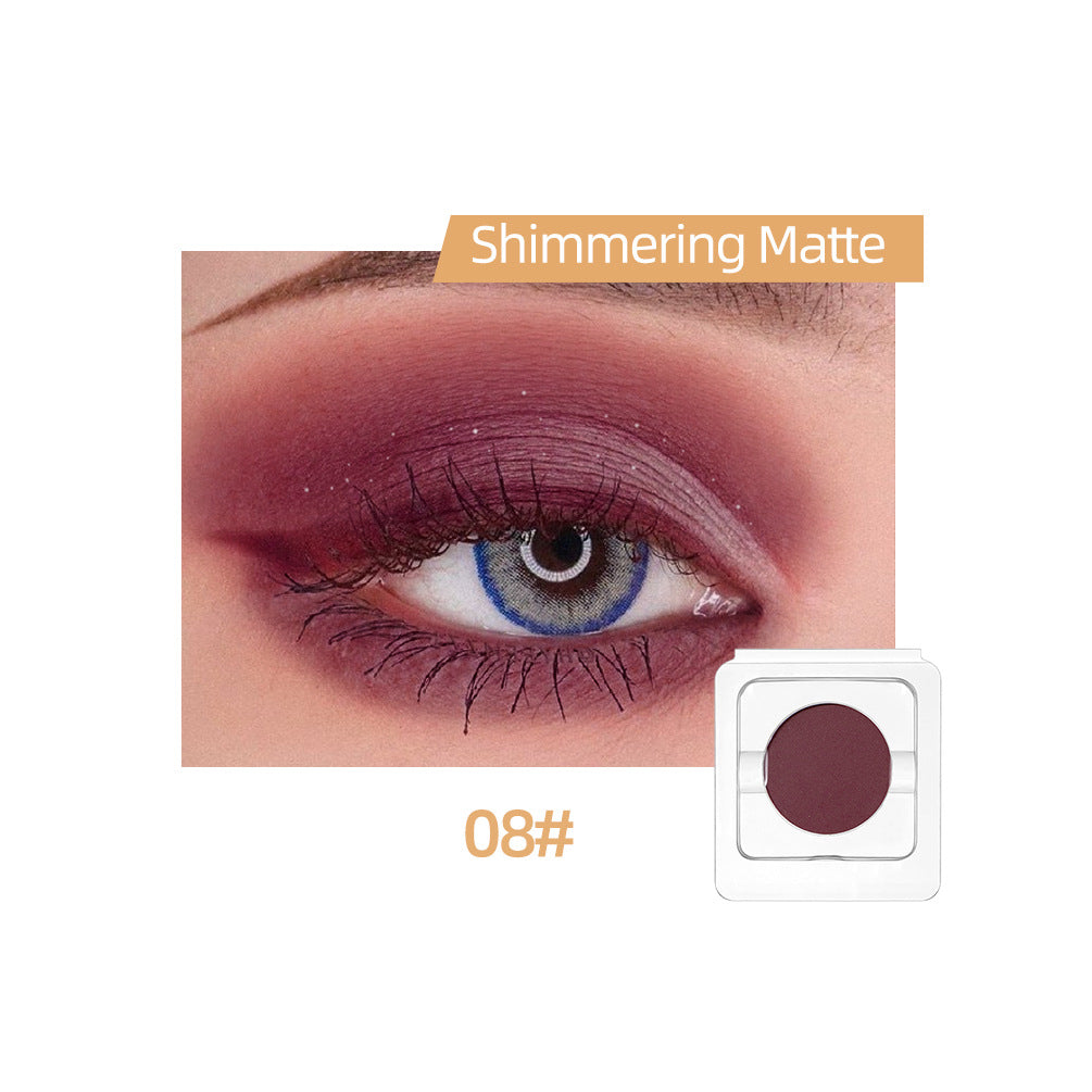 Waterproof Pearlescent Eyeshadow for Warm Golden Radiance