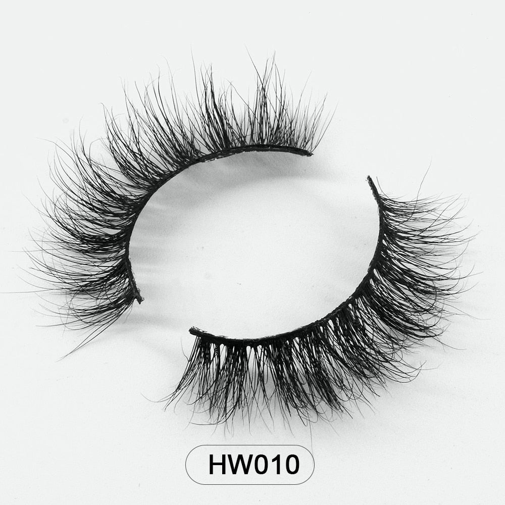 3D Mink Lashes with Soft Band — Wispy Natural Volume
