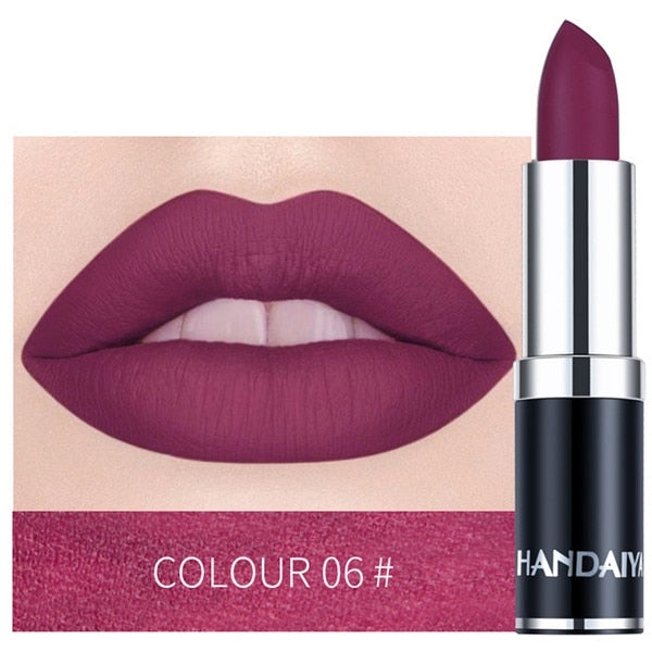 Matte Lipstick | Waterproof, Long-Lasting Bold Color